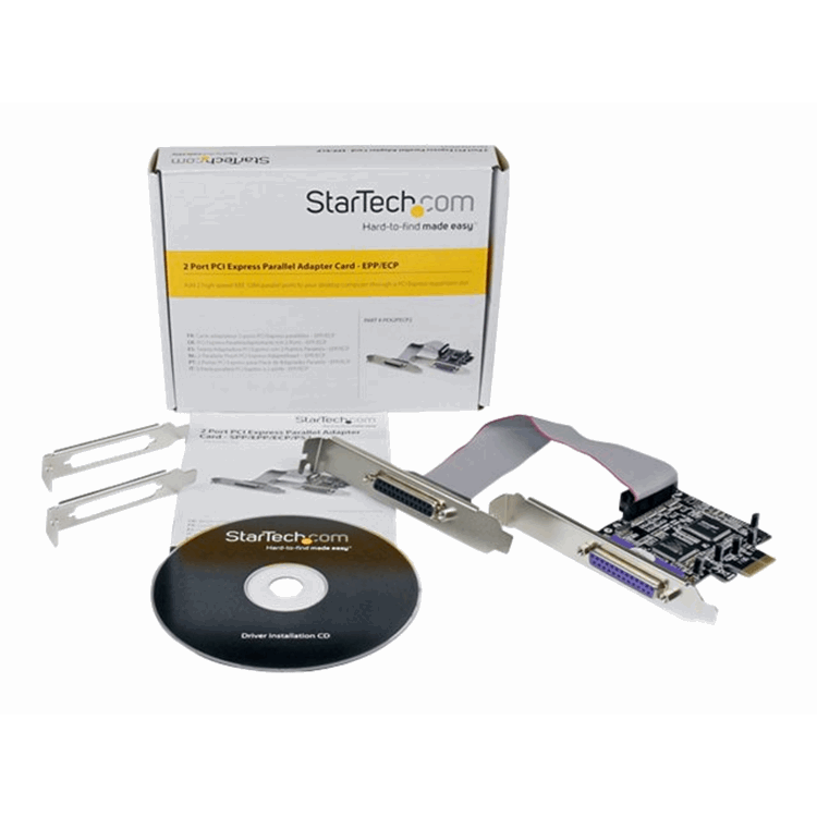 2 Port PCI Express PCIe Parallel Adapter 2 Port PCI Express PCIe Parallel Adapter