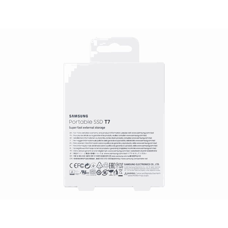 Portable SSD T7 2TB BLUE