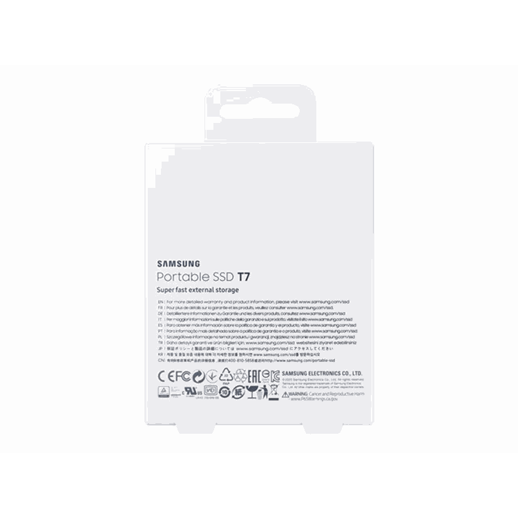 Portable SSD T7 2TB BLUE Portable SSD T7 2TB BLUE