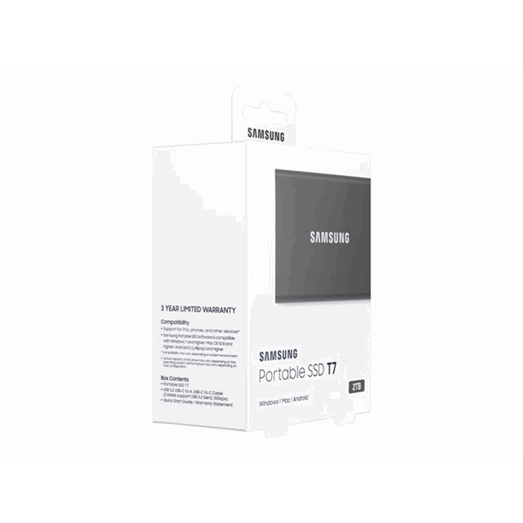 Portable SSD T7 2TB GREY Portable SSD T7 2TB GREY