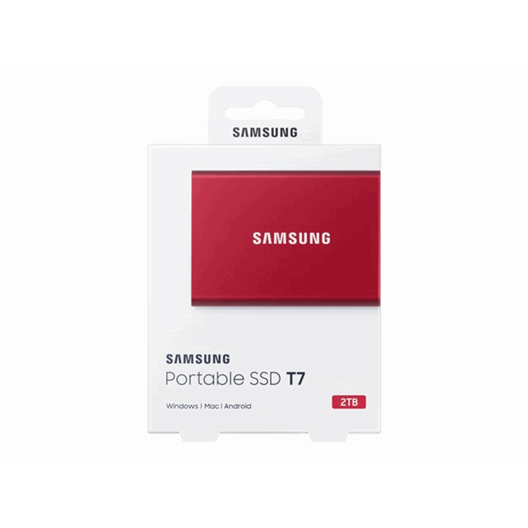 Portable SSD T7 2TB RED