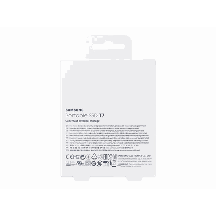 Portable SSD T7 2TB RED