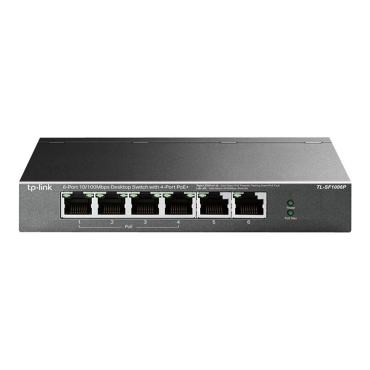 6-Port 10/100 Mbps Desktop Switch
