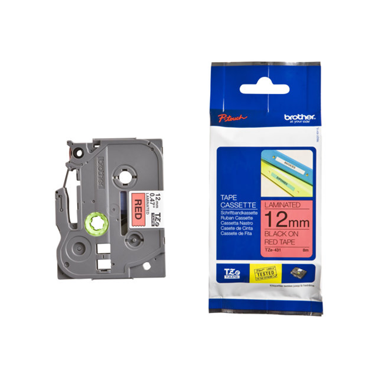BROTHER TZ431 tape cassette 12mm8m BROTHER TZ431 tape cassette 12mm8m