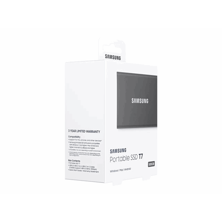Portable SSD T7 500GB GREY