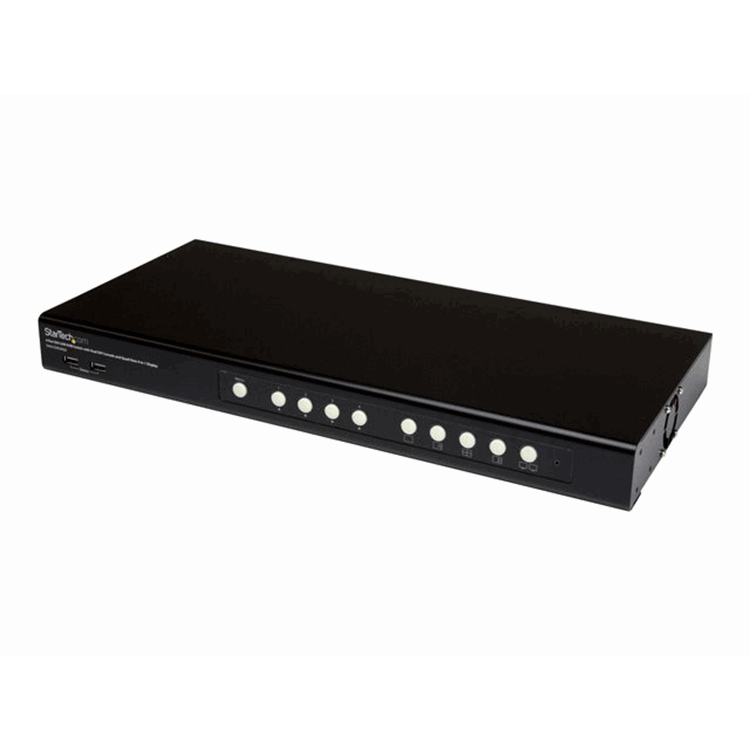 4 Port DVI Quad-View KVM Switch