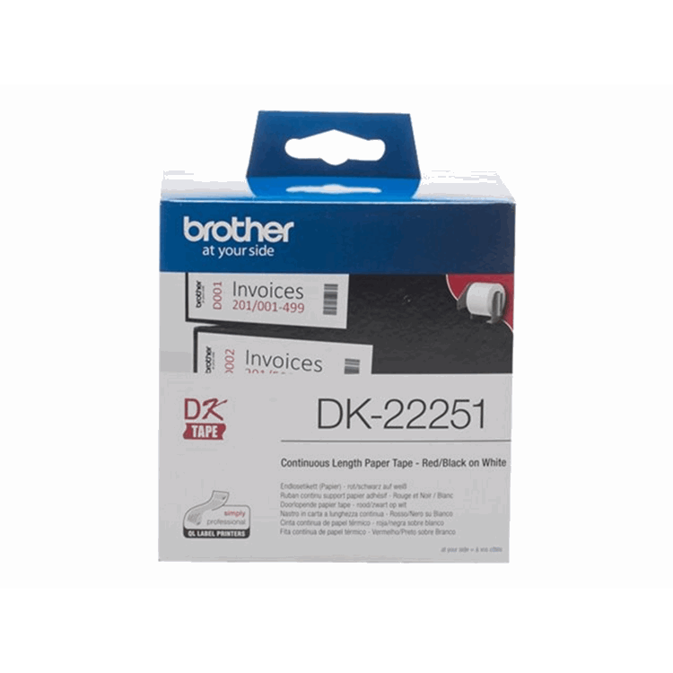 DK-22251 Continuous Paper tape 62mm DK-22251 Continuous Paper tape 62mm