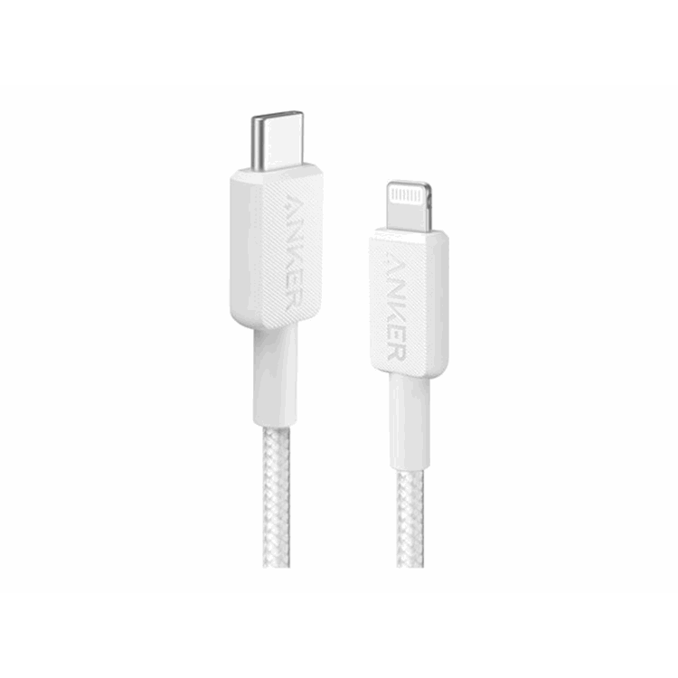 322 USB-C to Lightning Cable (6ft Braided)