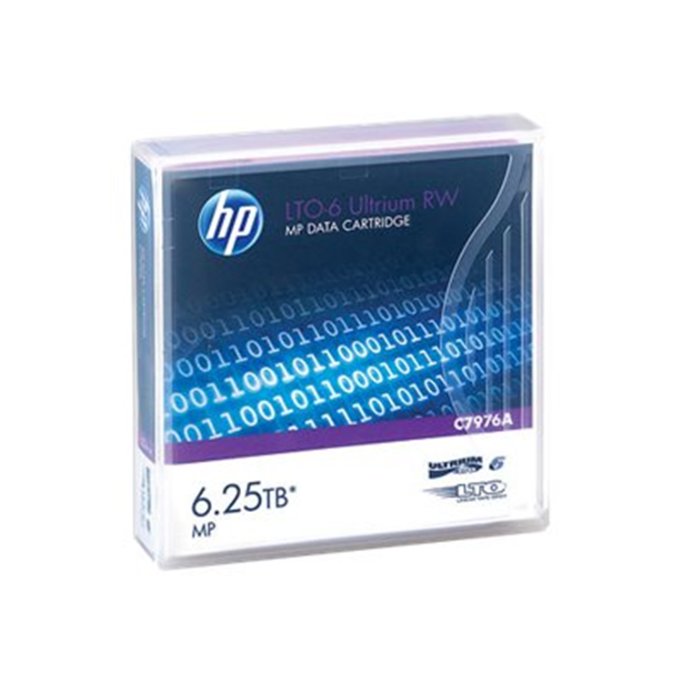HP LTO-6 Ultrium 6.25TB MP RW Custom Lab