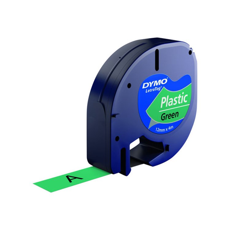 LETRATAG TAPE PLASTIC GROEN LETRATAG TAPE PLASTIC GROEN