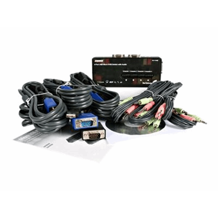 4 PORT MINI USB KVM KIT WITH CAB 4 PORT MINI USB KVM KIT WITH CAB