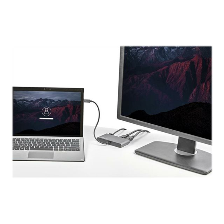 Thunderbolt 3 mini dock 2x4K DP monitors