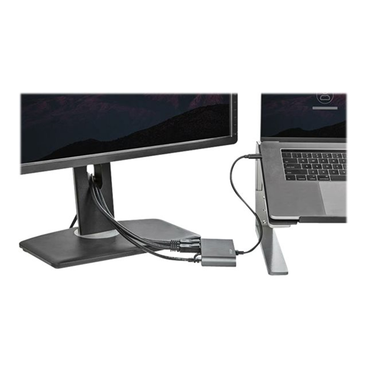 Thunderbolt 3 mini dock 2x4K DP monitors