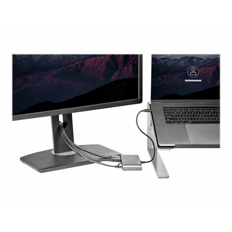 Thunderbolt 3 mini dock x2 HDMI monitors