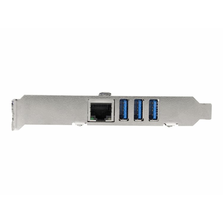 3Pt PCIe USB 3.0 Card + Gigabit Ethernet