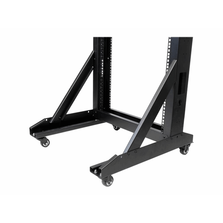 2-Post Server Rack with Casters - 42U
