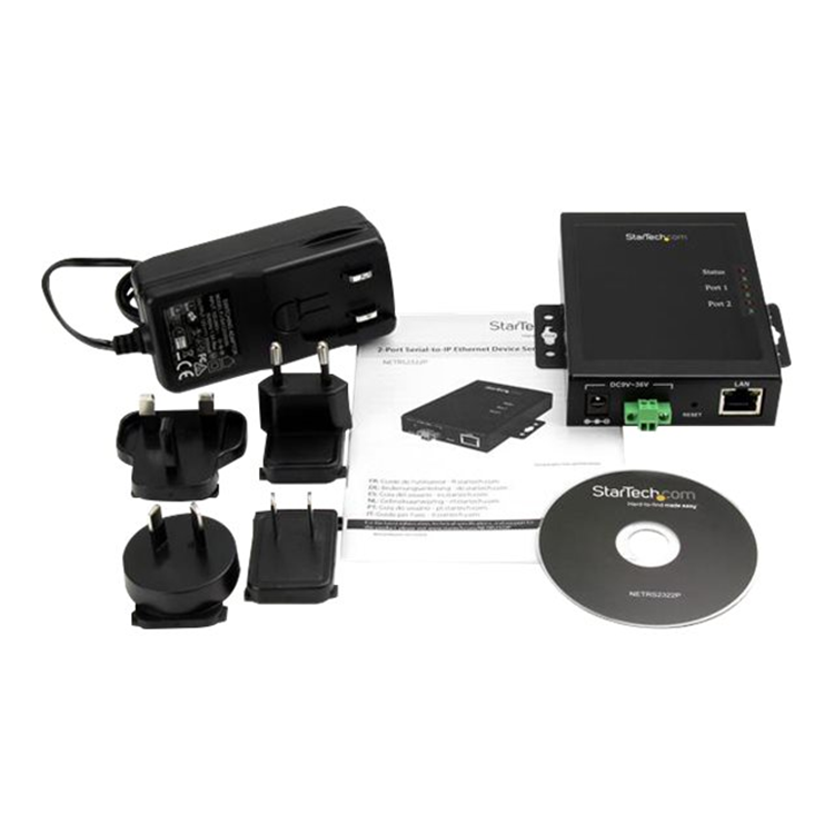 2PT Serial-to-IP Ethernet Device Server 2PT Serial-to-IP Ethernet Device Server