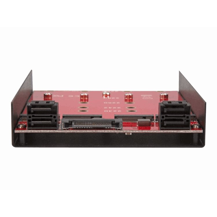 4x M.2 to SATA 3.5in mounting adapter 4x M.2 to SATA 3.5in mounting adapter