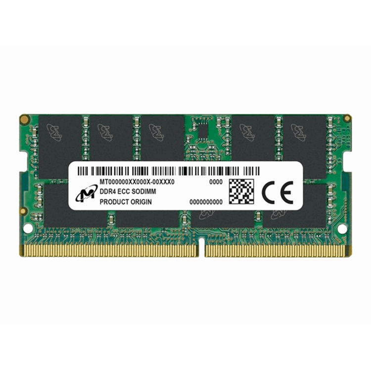 Micron DDR4 ECC SODIMM 16GB 2Rx8 3200