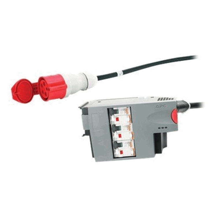 Power Dist.Mod. 3 pole 5 Wire RCD 32A