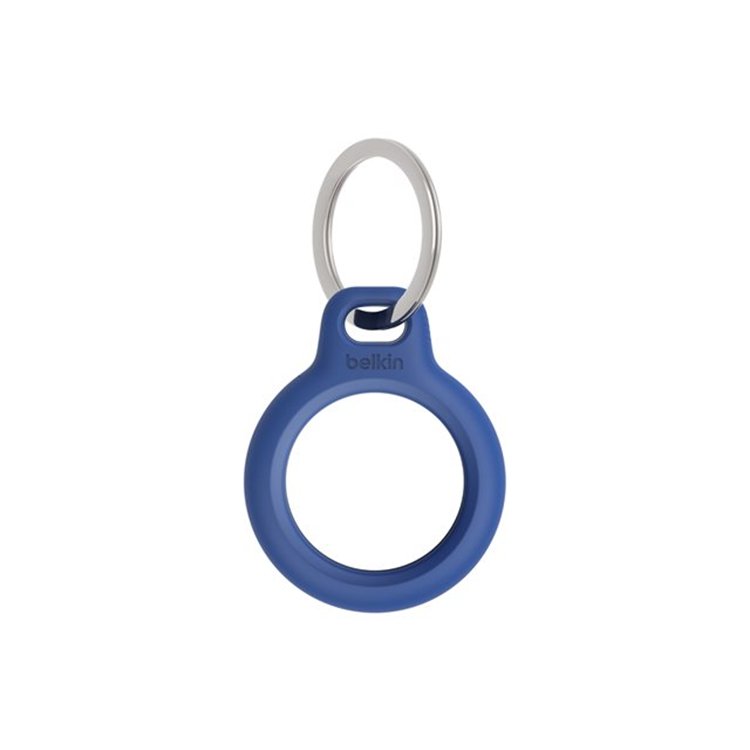 BELKIN AirTag Holder with Keyring Blue BELKIN AirTag Holder with Keyring Blue