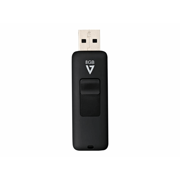 8GB FLASH DRIVE USB 2.0 BLACK