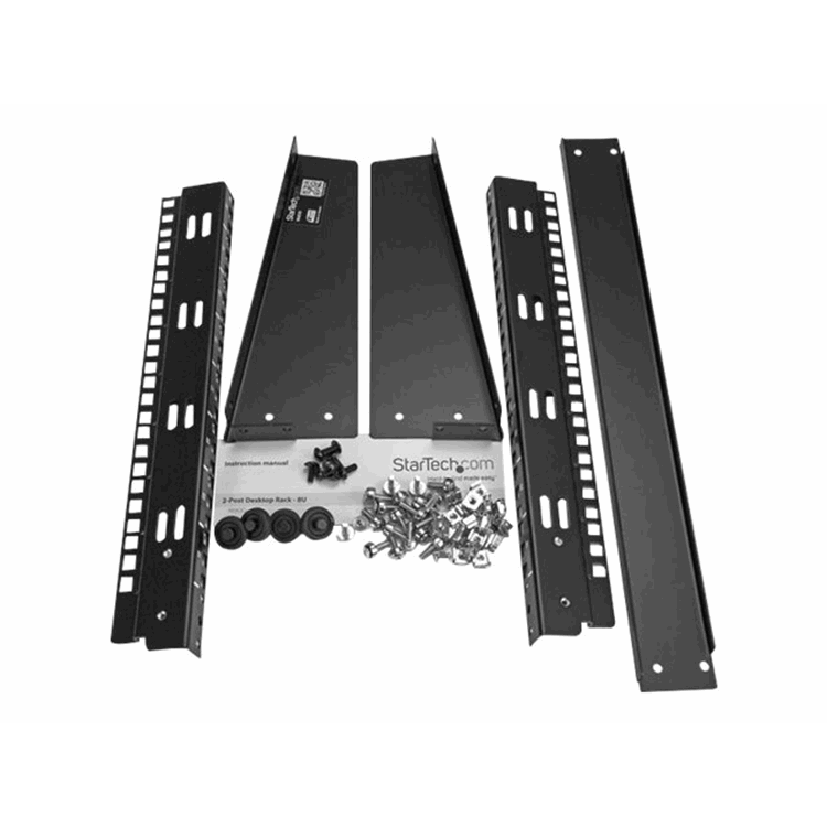 8U DESKTOP RACK - 2-POST OPEN FRAME RACK
