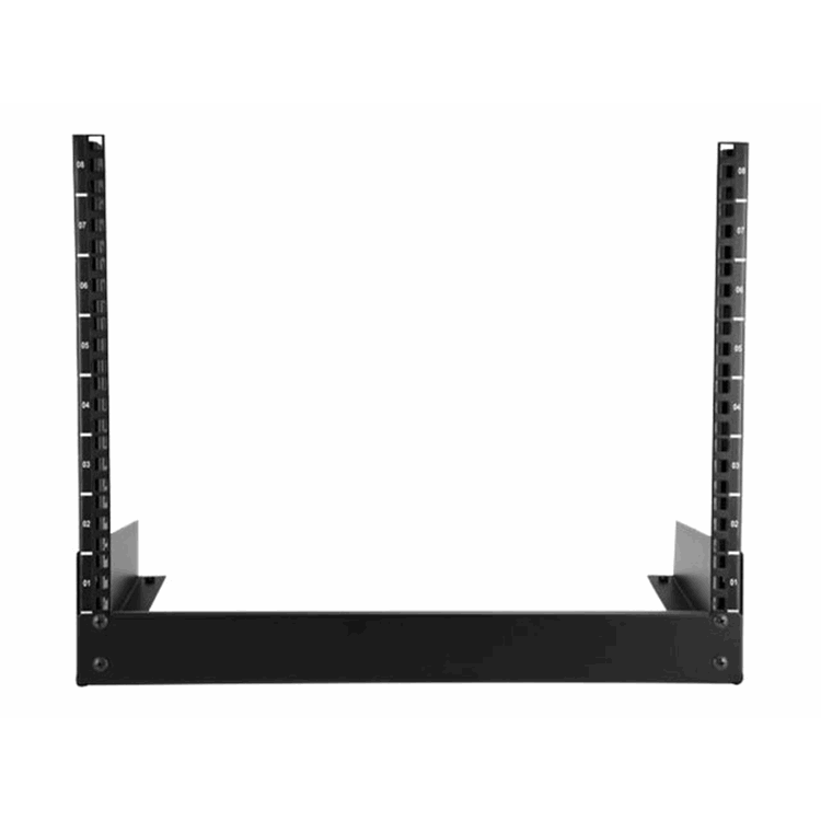 8U DESKTOP RACK - 2-POST OPEN FRAME RACK