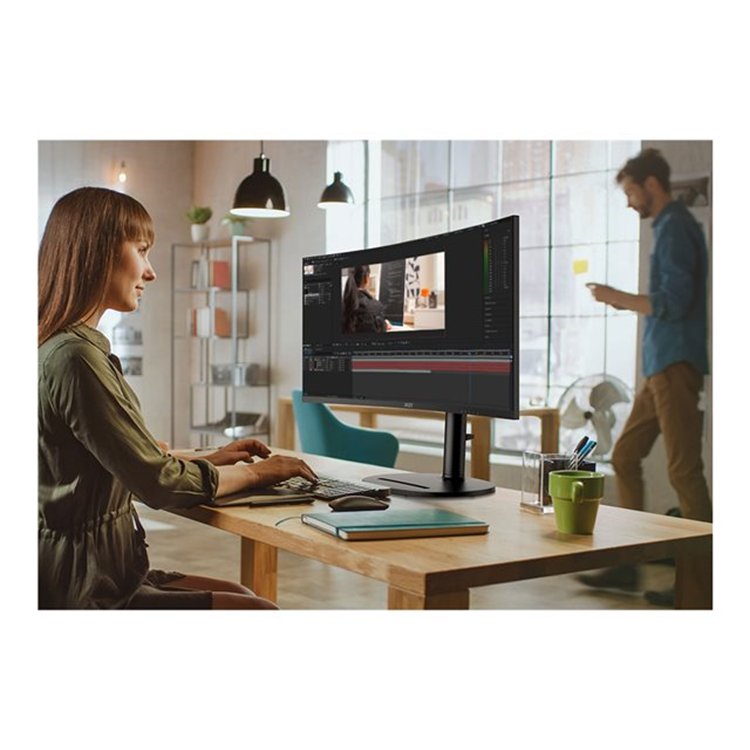 Modern MD342CQP  Black  34i  VA  Non-touch  3y Warranty  120Hz  4ms  2xHDMI DPTilt Swive Height Pivo
