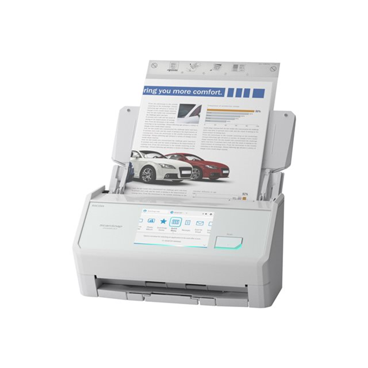 45ppm/90ipm A4 Duplex ADF Touchscreen Wi-Fi 6 Bluetooth 5.2 USB 3.2 LED DesktopScanner
