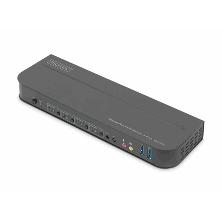 KVM Switch 4x1 DP DP/HDMI Out USB 4Kx2K