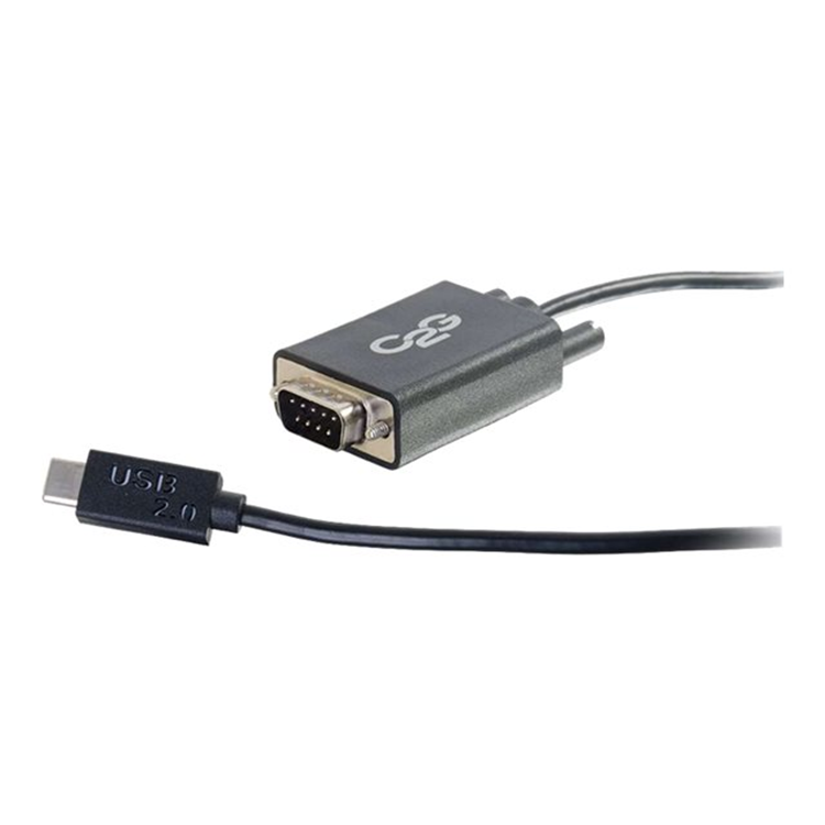 Cbl/USB-C To DB9 Serial RS232 AdptrCable
