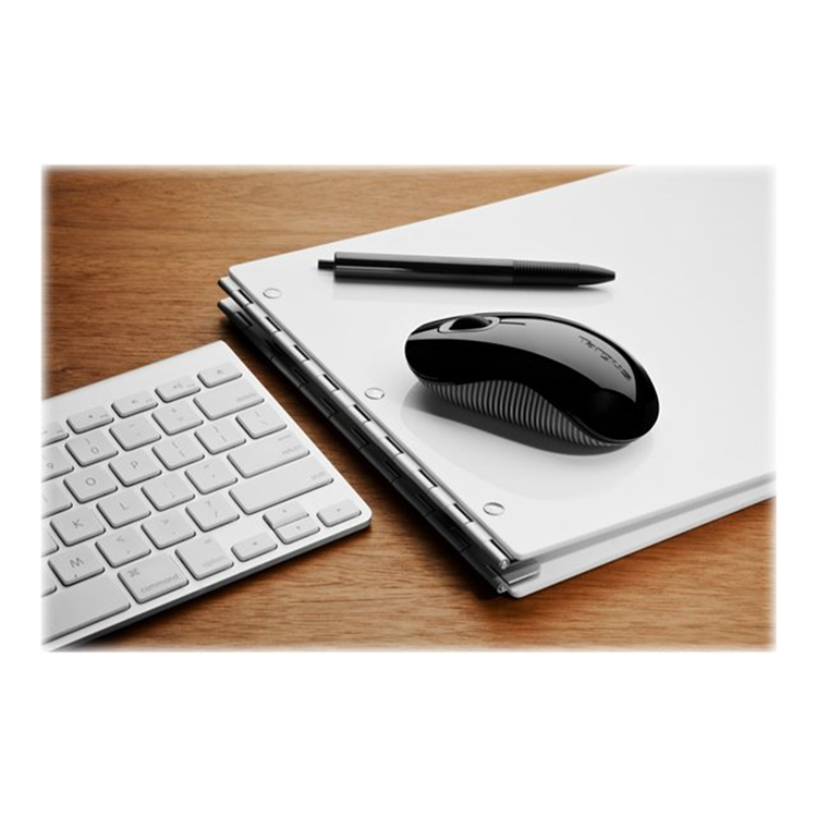 Bluetrace Wireless Mouse Black. Black. Plastic