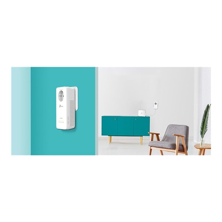 AV1300 Passthrough Powerline Wi-Fi KIT Qualcomm AC1200 Wi-Fi 867Mbps at 5GHz + 300Mbps at 2.4GHz AV1300 Passthrough Powerline Wi-Fi KIT Qualcomm AC1200 Wi-Fi 867Mbps at 5GHz + 300Mbps at 2.4GHz