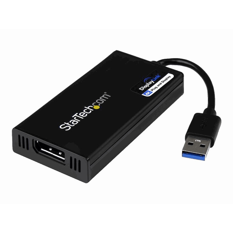 USB 3.0 to DisplayPort Adapter - 4K USB 3.0 to DisplayPort Adapter - 4K