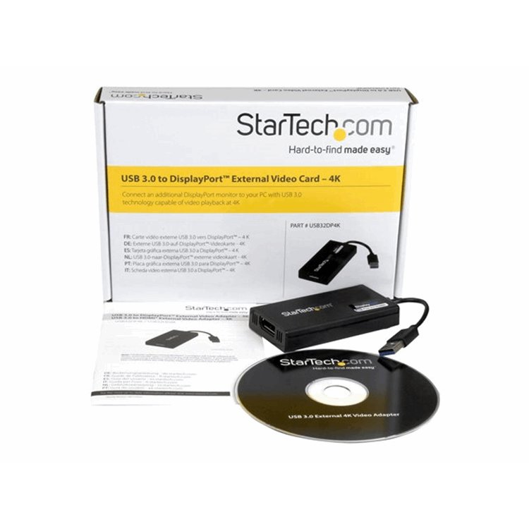 USB 3.0 to DisplayPort Adapter - 4K