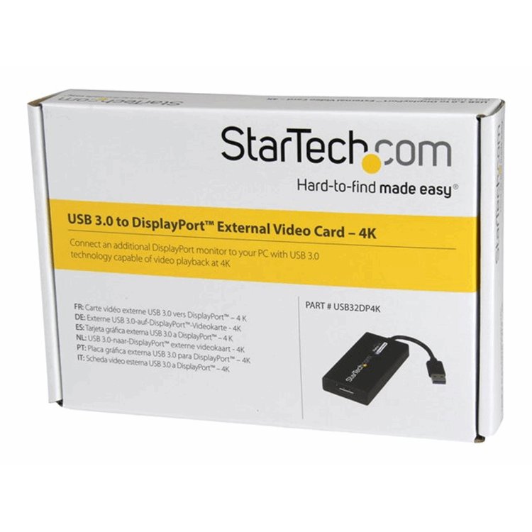 USB 3.0 to DisplayPort Adapter - 4K