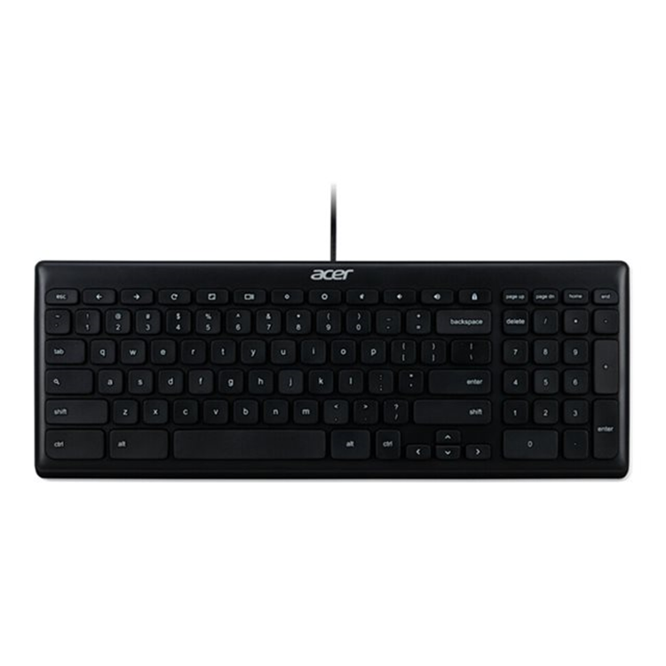 KB OPTION AKB910 CHROME OS KB BLACK 1.8M - US INT - BROWN BOX QWERTY