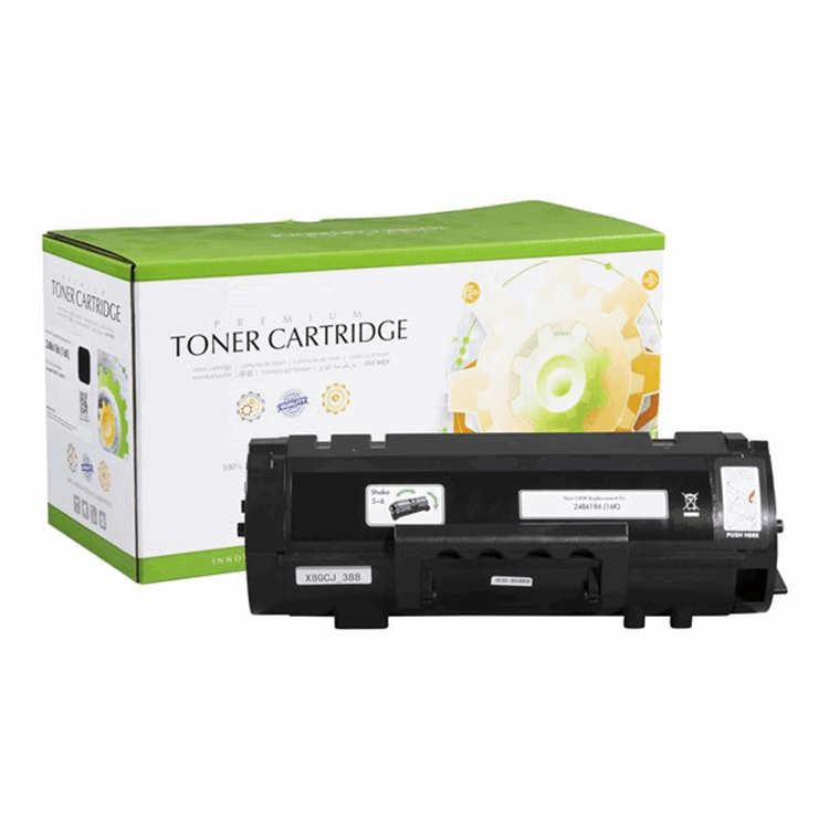 STATIC cartr Lexmark 24B6186 blk comp STATIC cartr Lexmark 24B6186 blk comp