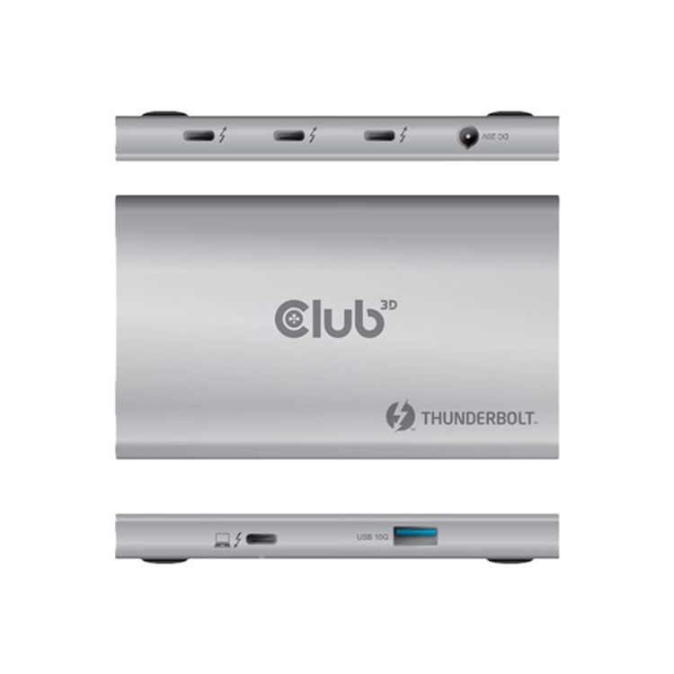 Thunderbolt 4 Port. 5in1 Hub Smart Power