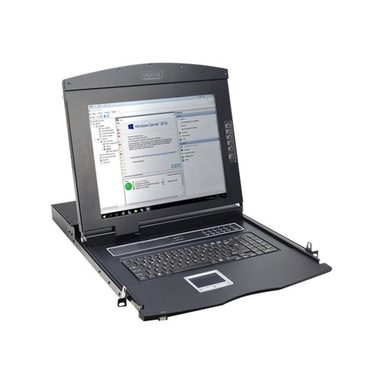 17IN VGA TFT console. 8-port