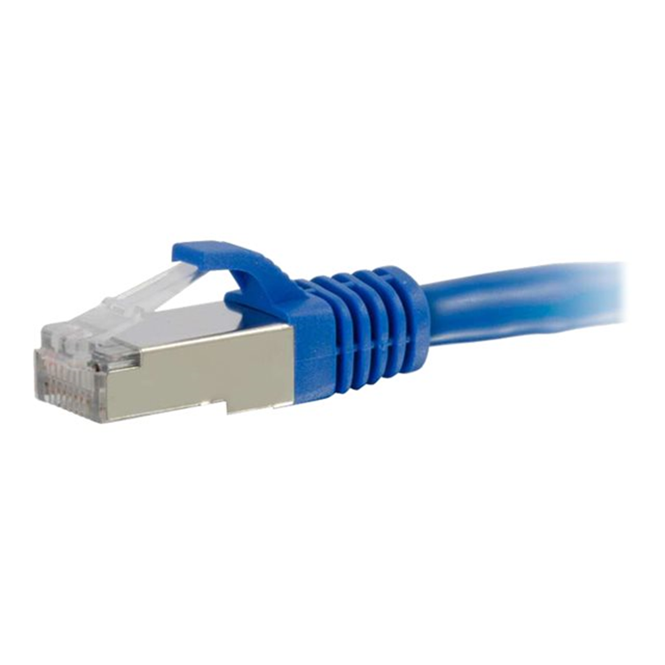 Cbl/20m CAT6A Shielded Patch Cable Blue