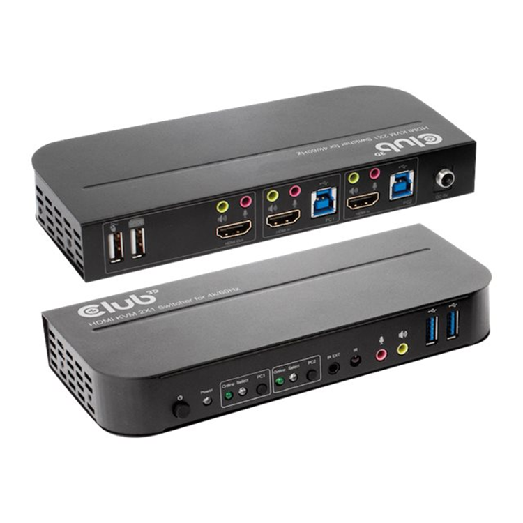 HDMI KVM SWITCH FOR DUAL HDMI 4K60HZ