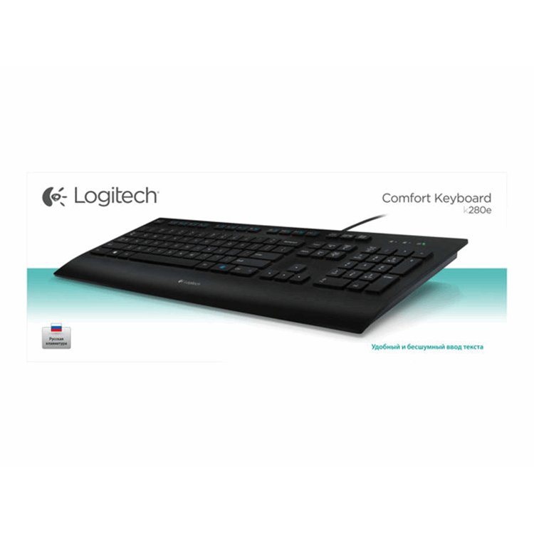 Corded Keyboard K280e US Int l layout