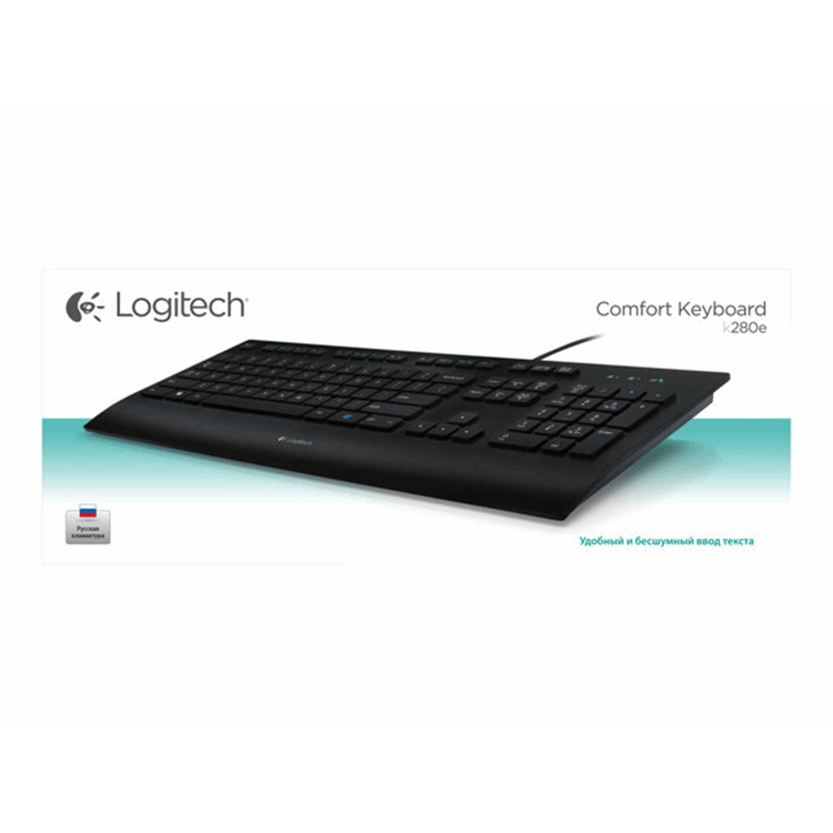Corded Keyboard K280e US Int l layout