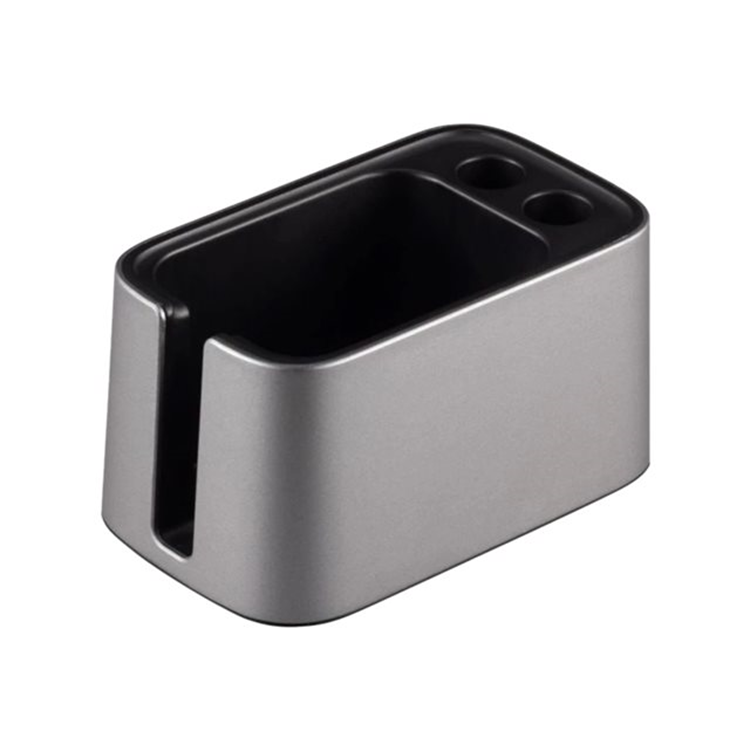 Cast Button Storage Box Grey/Black Cast Button Storage Box Grey/Black