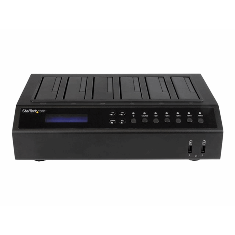 USB 3.0 / eSATA 1:5 HDD Duplicator Dock