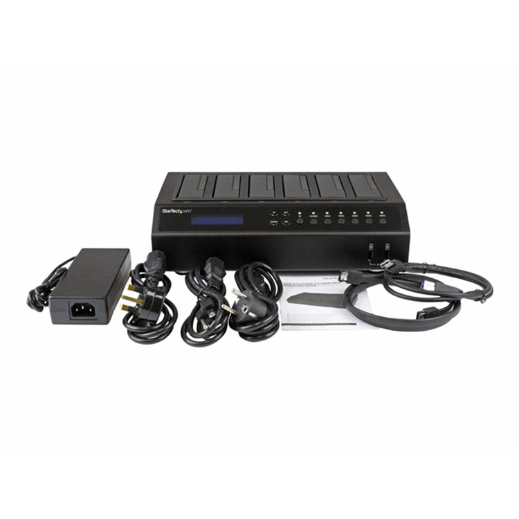 USB 3.0 / eSATA 1:5 HDD Duplicator Dock