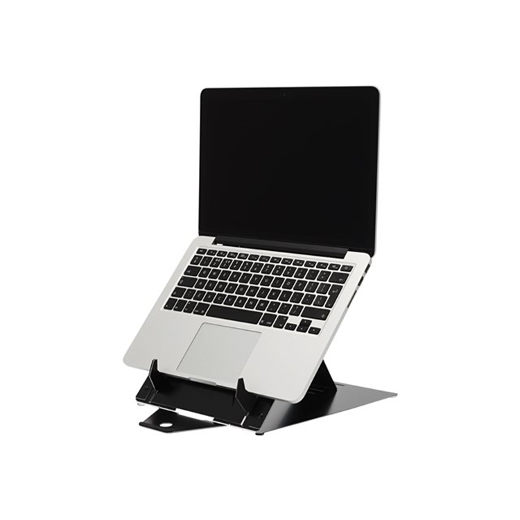 R-Go Riser Duo Tablet en Laptop standaard verstelbaar zwart