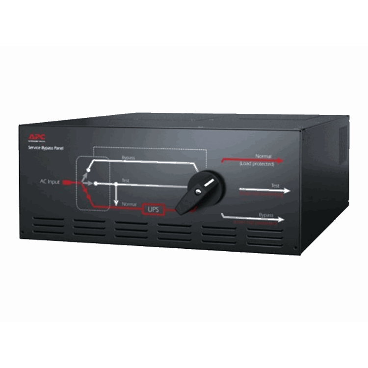 APC SERVICE BYPASS PANEL 200/208/230/240V 125A HW INPUT/OUTPUT
